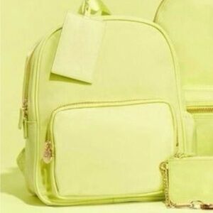 Stoney Clover Lane lime Green mini Backpack